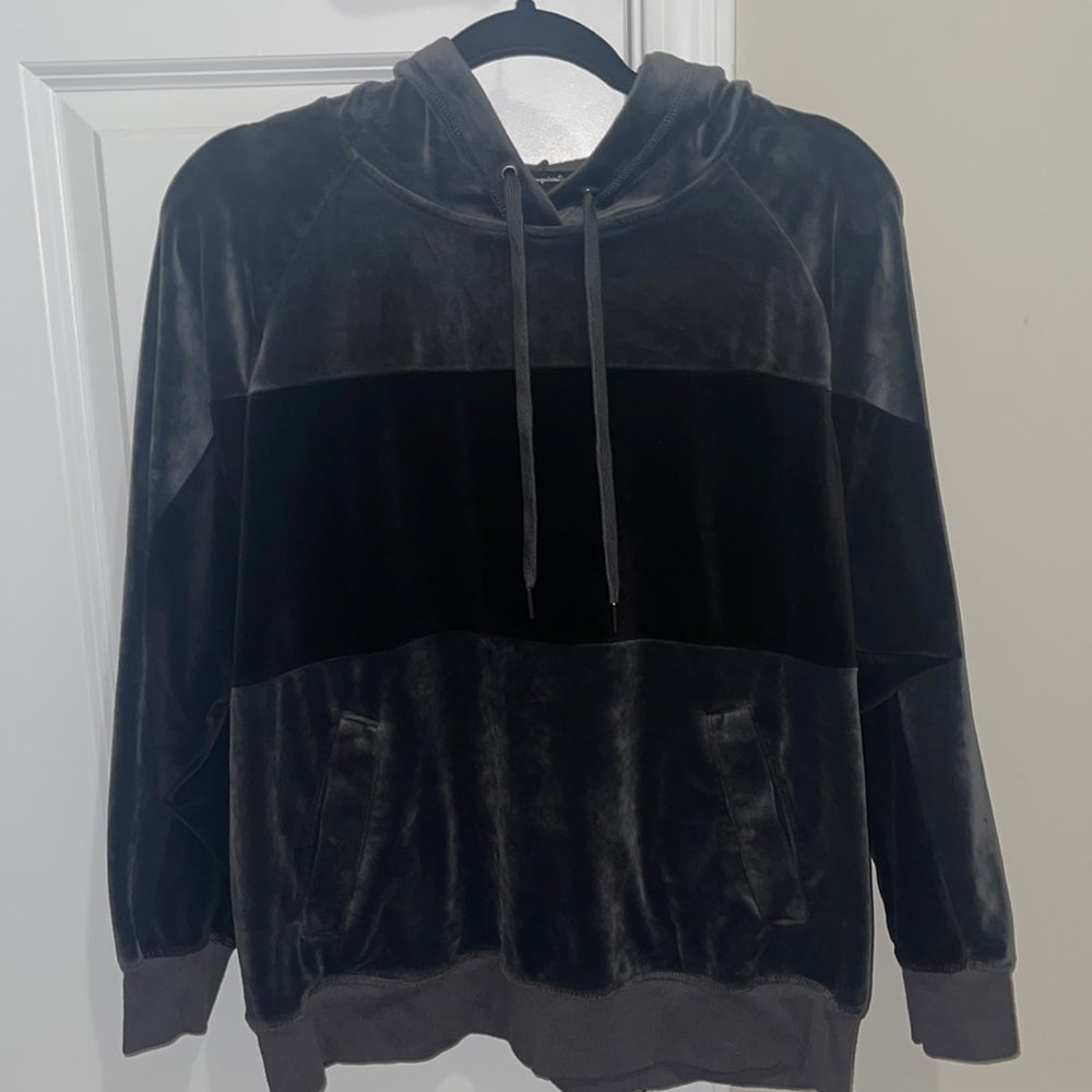 Champion Elite Velour/Velvet Hoodie Size L
